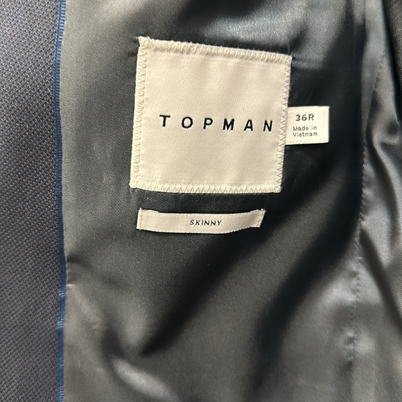 Topman navy sports coat - Picture 4 of 6